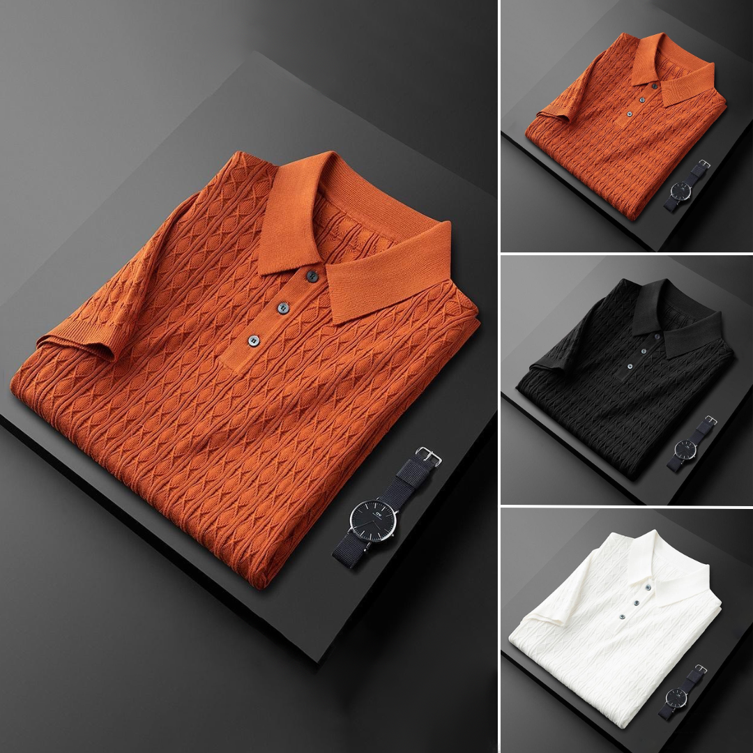 Herren Polo Shirt Premium Qualität Slim Fit