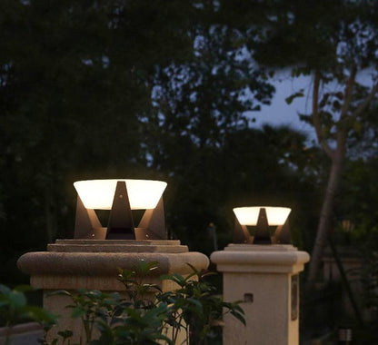 Solar LED Außenlampe Geometrisch Energiereich