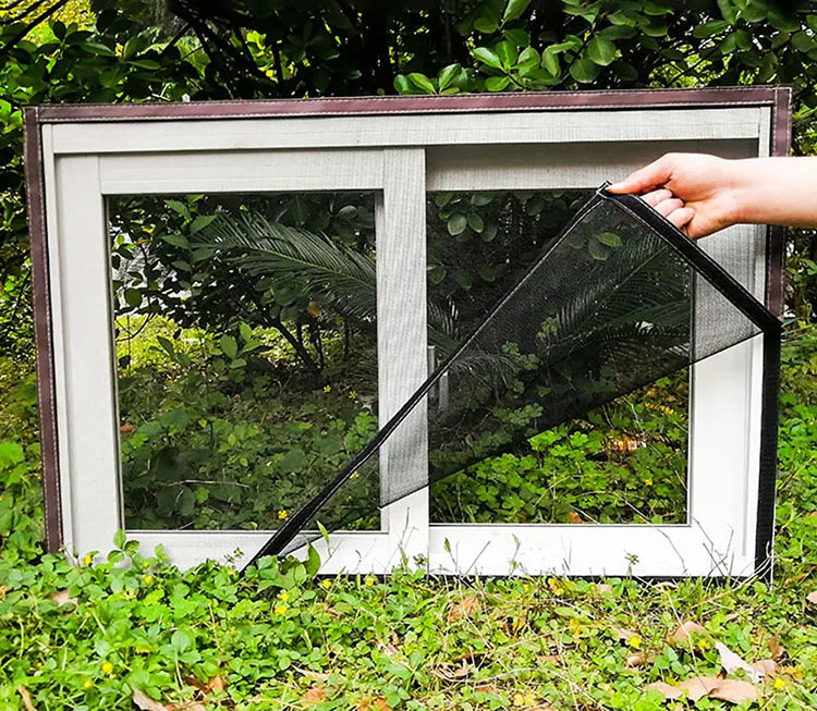Fensternetz Verstellbar Waschbar Mückenschutz Insektenschutz