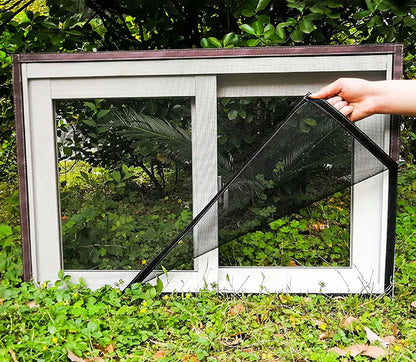 Fensternetz Verstellbar Waschbar Mückenschutz Insektenschutz