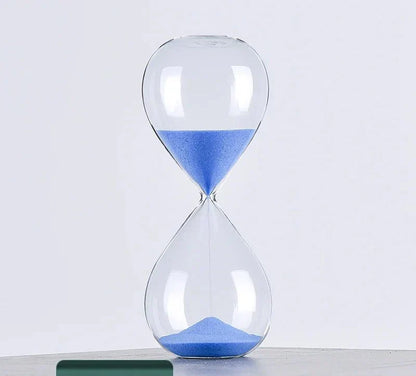 Glas Sanduhr Timer Stilvoll 5/10/30/60 Minuten Dekoration