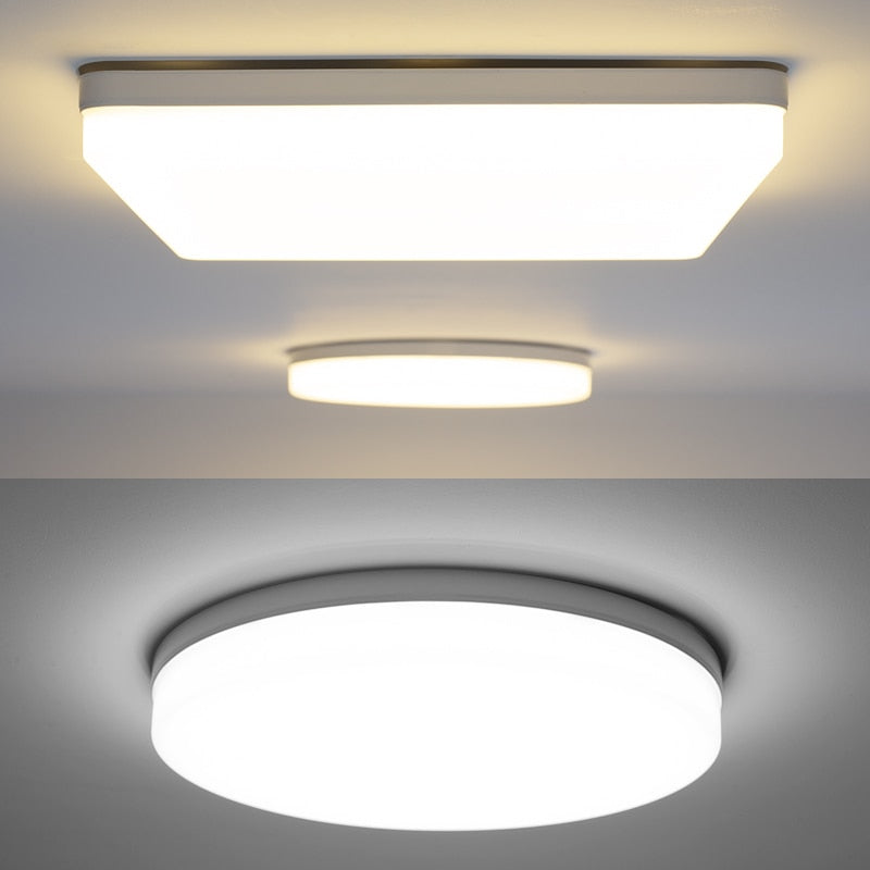Schlanke LED Deckenlampe Modern Dimmbar