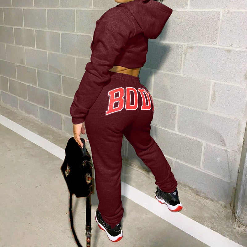 Damen Sweatshirt und Jogginghose von BerlinGlamour