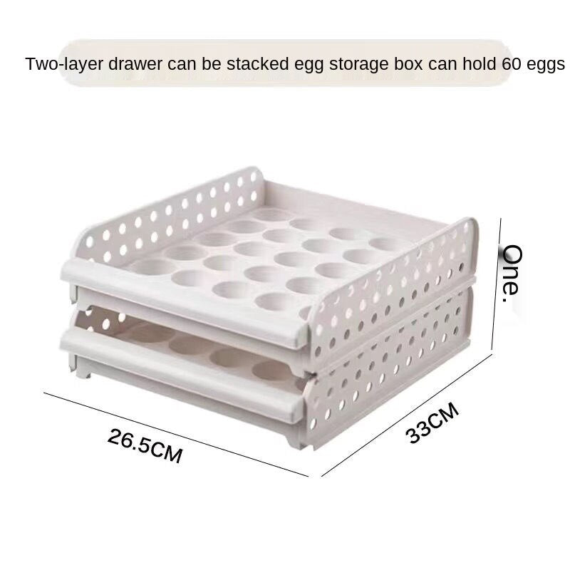Praktischer Eierlagerbehälter Smart Organizer