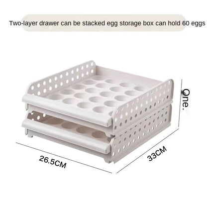 Praktischer Eierlagerbehälter Smart Organizer