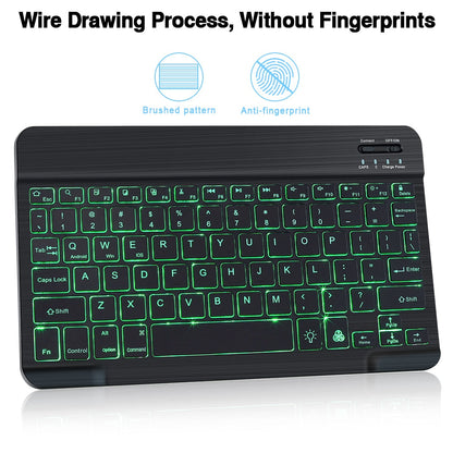 Bluetooth Tastatur Set Kabellos mit Maus