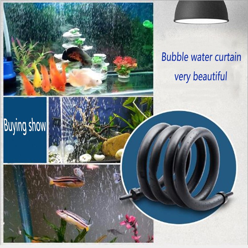 Aquarium Sauerstoffdiffusor Dünn Blasenmacher Rohr Modern