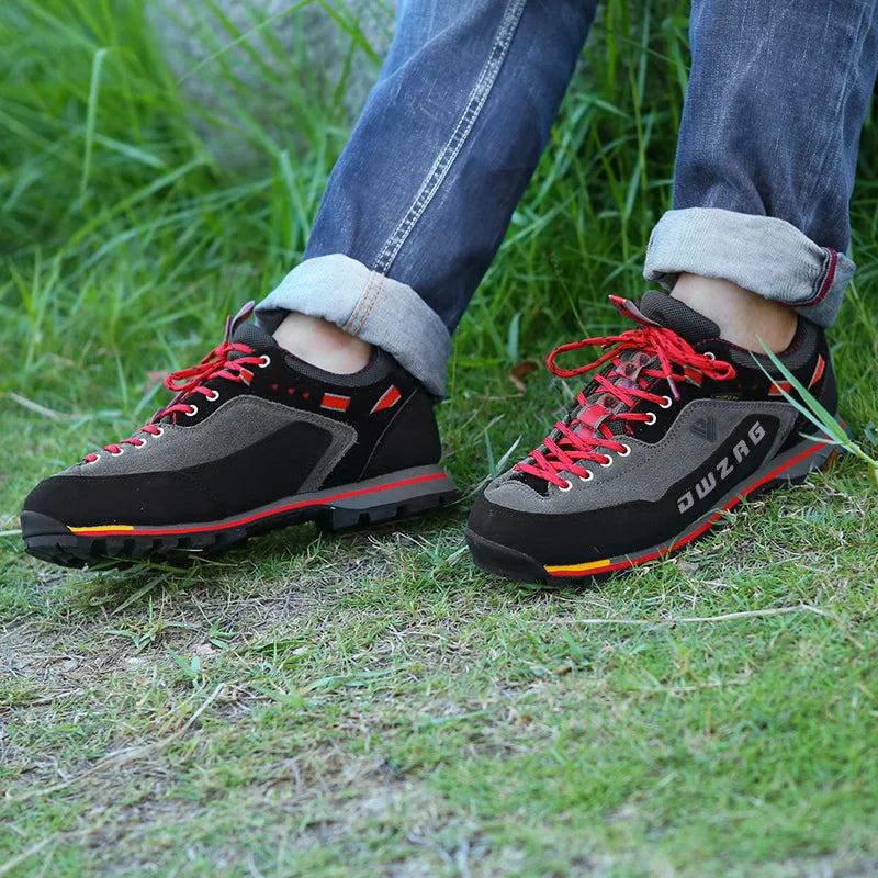 Wanderschuhe Herren Wasserdicht Robust Schnürsenkel