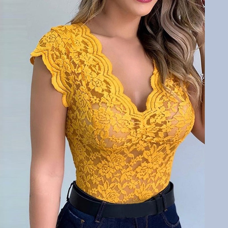 Elegantes Damen Oberteil Modern Chic