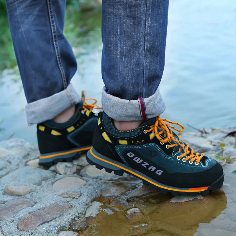 Wanderschuhe Herren Wasserdicht Robust Schnürsenkel