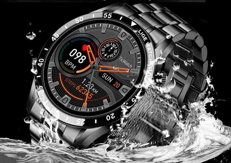 Smartwatch 4G Luxus Uhren Männer Elegantes Design