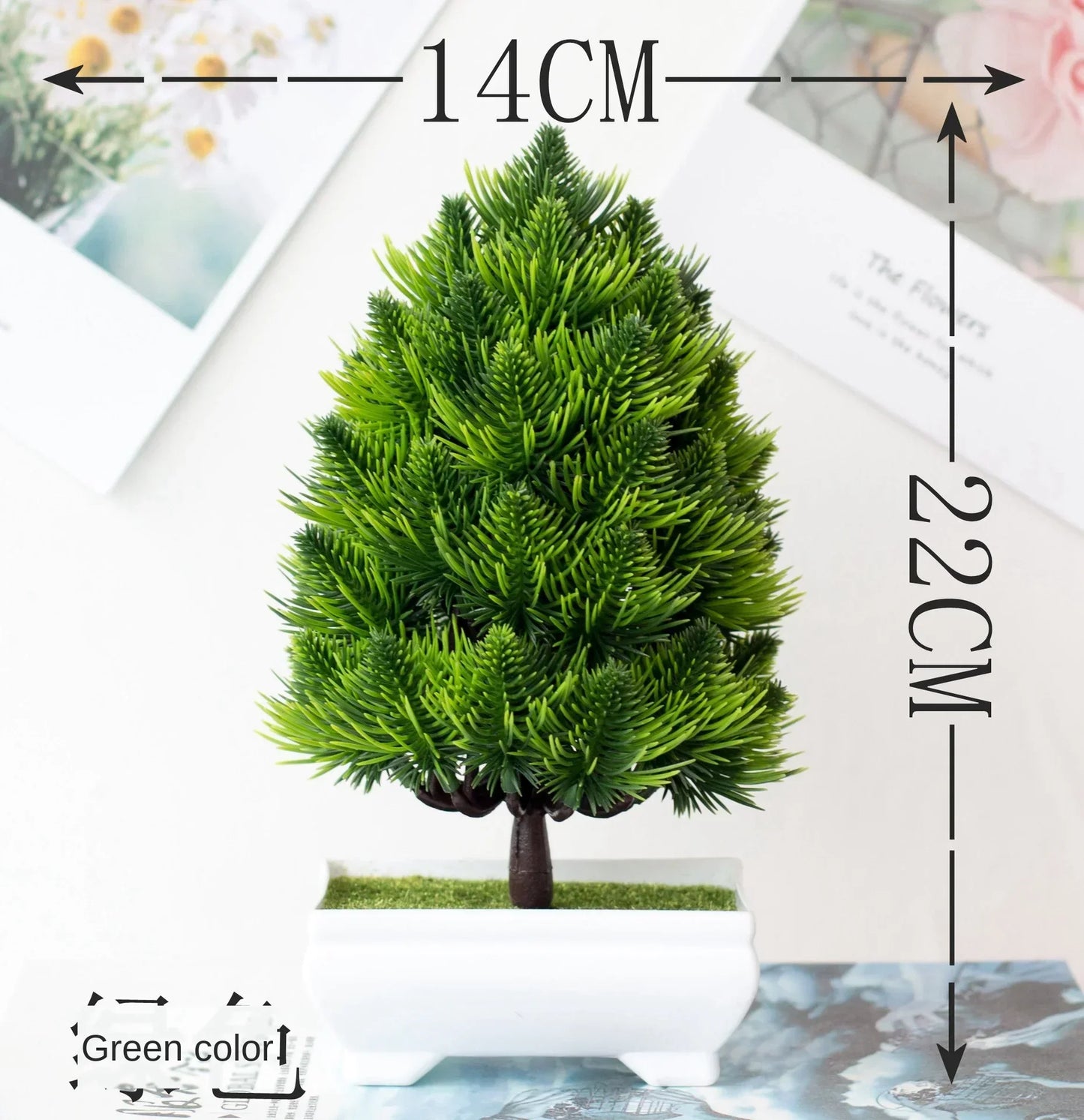 Kleine Bonsai Pflanze Topf Baum Mini