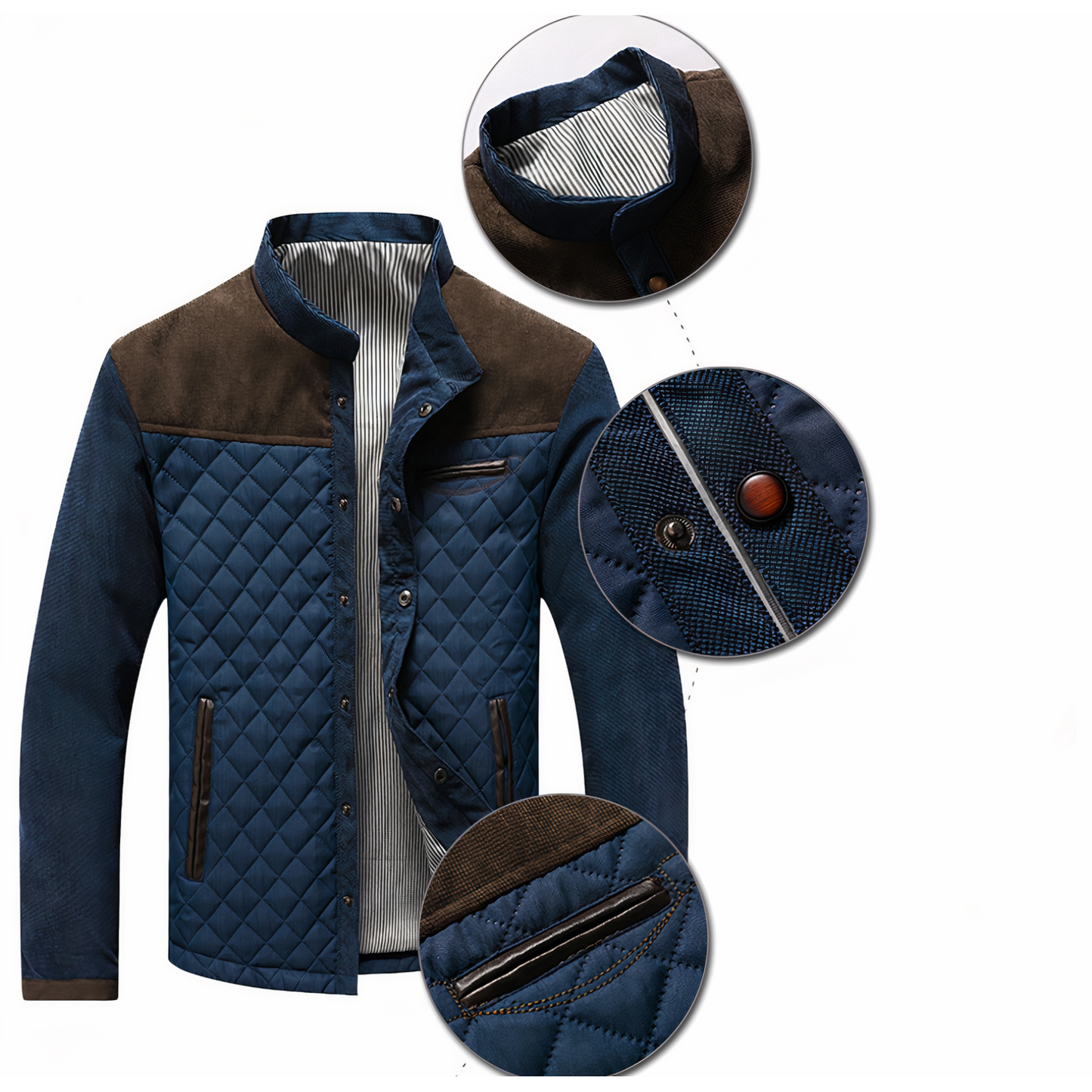 Heat Tech Winterjacke mit Isolierung für Herren 3