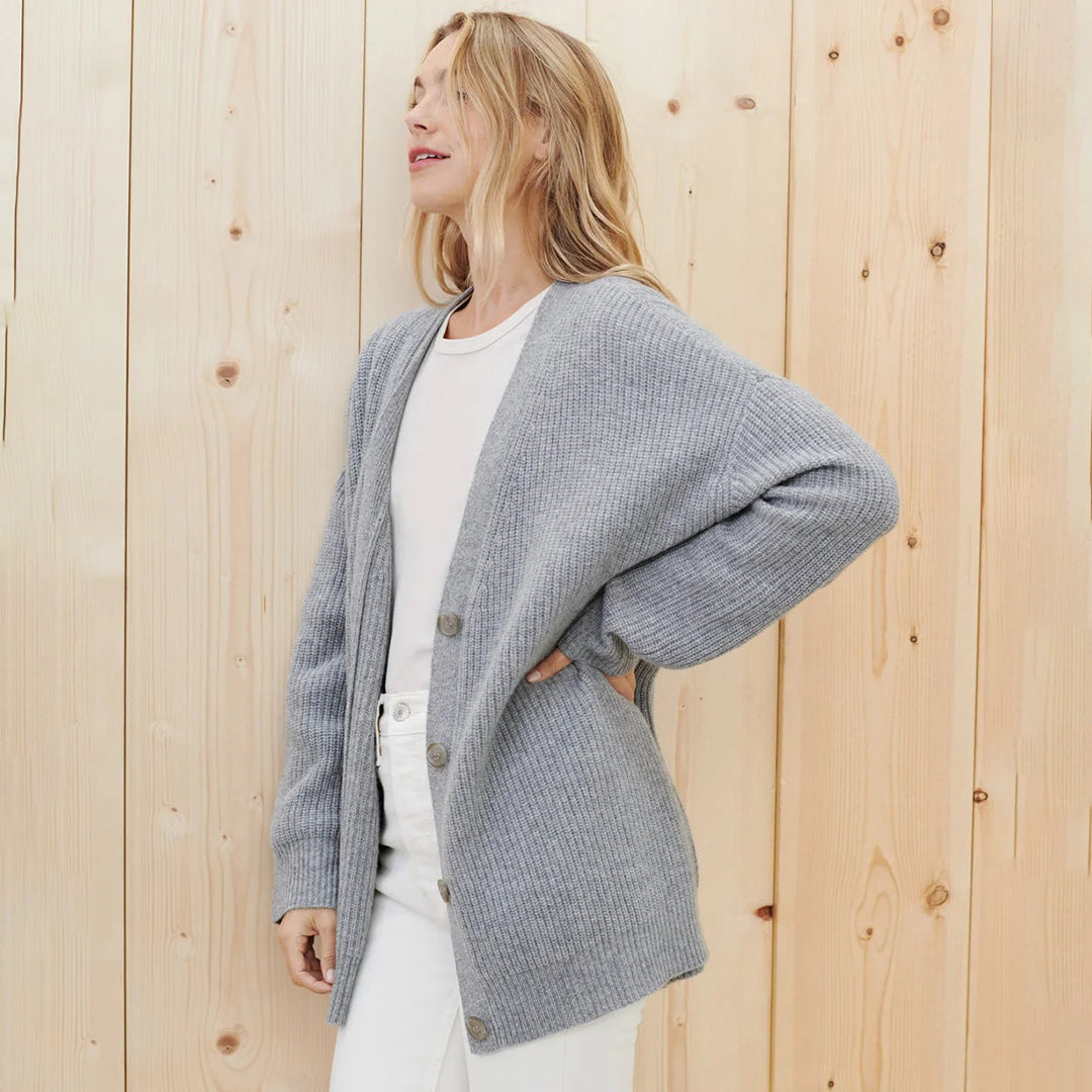 Großer Cardigan Damen Oversized Warm