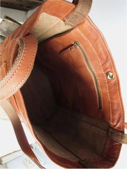 Elegante Nachhaltige Umhängetasche Leder Qualität