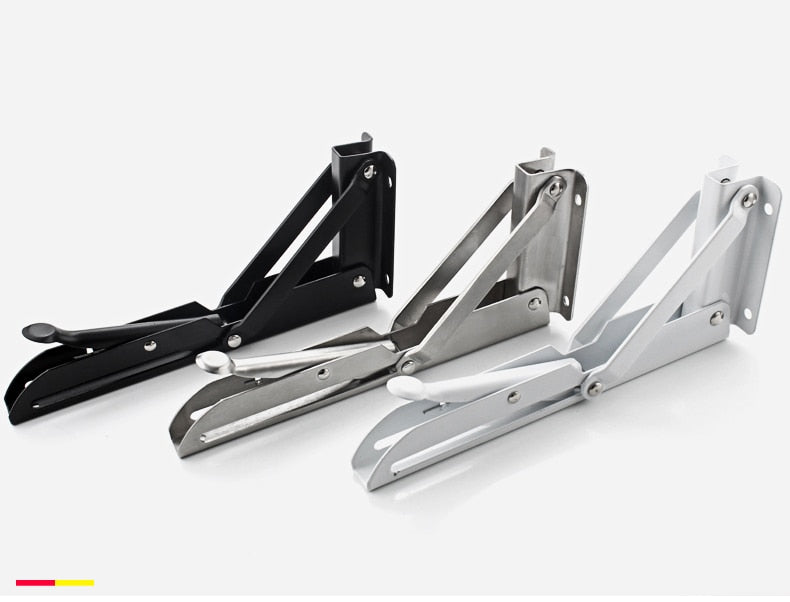Edelstahl Regalhalter Klappbar Schwerlast 2er Set