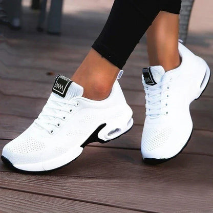 Orthopädische Laufschuhe Damen Weiß Bequem