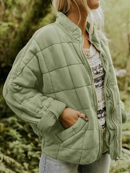 Übergroße Winterjacke Damen Verdickt und Warm