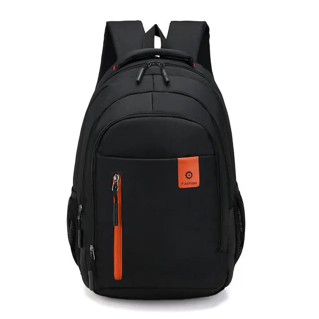 Herren Rucksack Wasserdicht Oxford Stylisch Schwarz