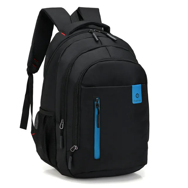 Herren Rucksack Wasserdicht Oxford Stylisch Schwarz