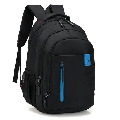 Herren Rucksack Wasserdicht Oxford Stylisch Schwarz