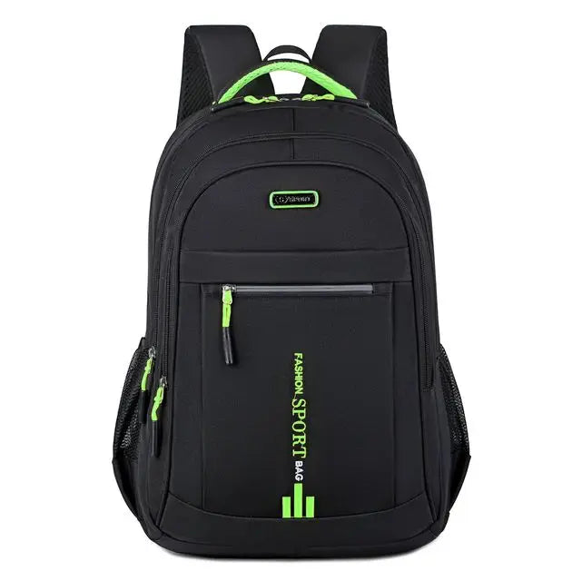 Herren Rucksack Wasserdicht Oxford Stylisch Schwarz - BerlinGlamour