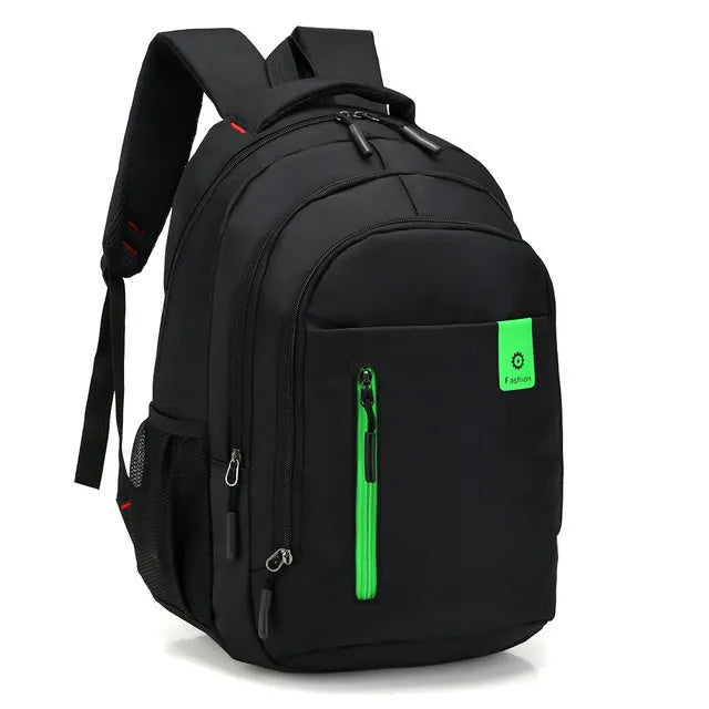 Herren Rucksack Wasserdicht Oxford Stylisch Schwarz
