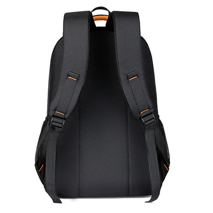 Herren Rucksack Wasserdicht Oxford Stylisch Schwarz