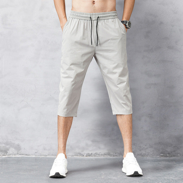 Herren 3/4 Hose Schnelltrocknend Nylon Outdoor