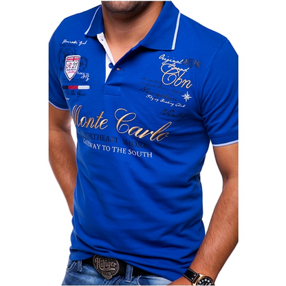 Herren Polo Shirt Stylisch Modern Slim Fit