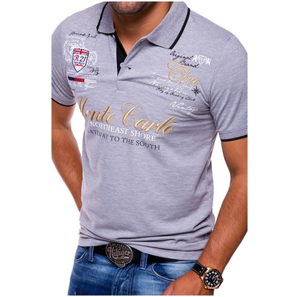 Herren Polo Shirt Stylisch Modern Slim Fit