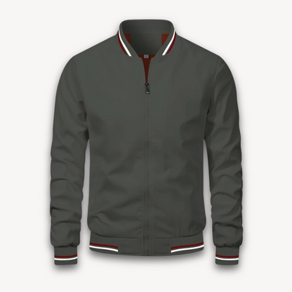 Leichte Bomberjacke Stehkragen Modern