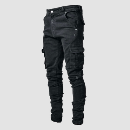 Schlanke Herrenhose Cargo Modern Urban Style