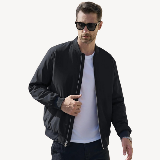 Herren-Bomberjacke mit Steppfutter | Loravelle 0