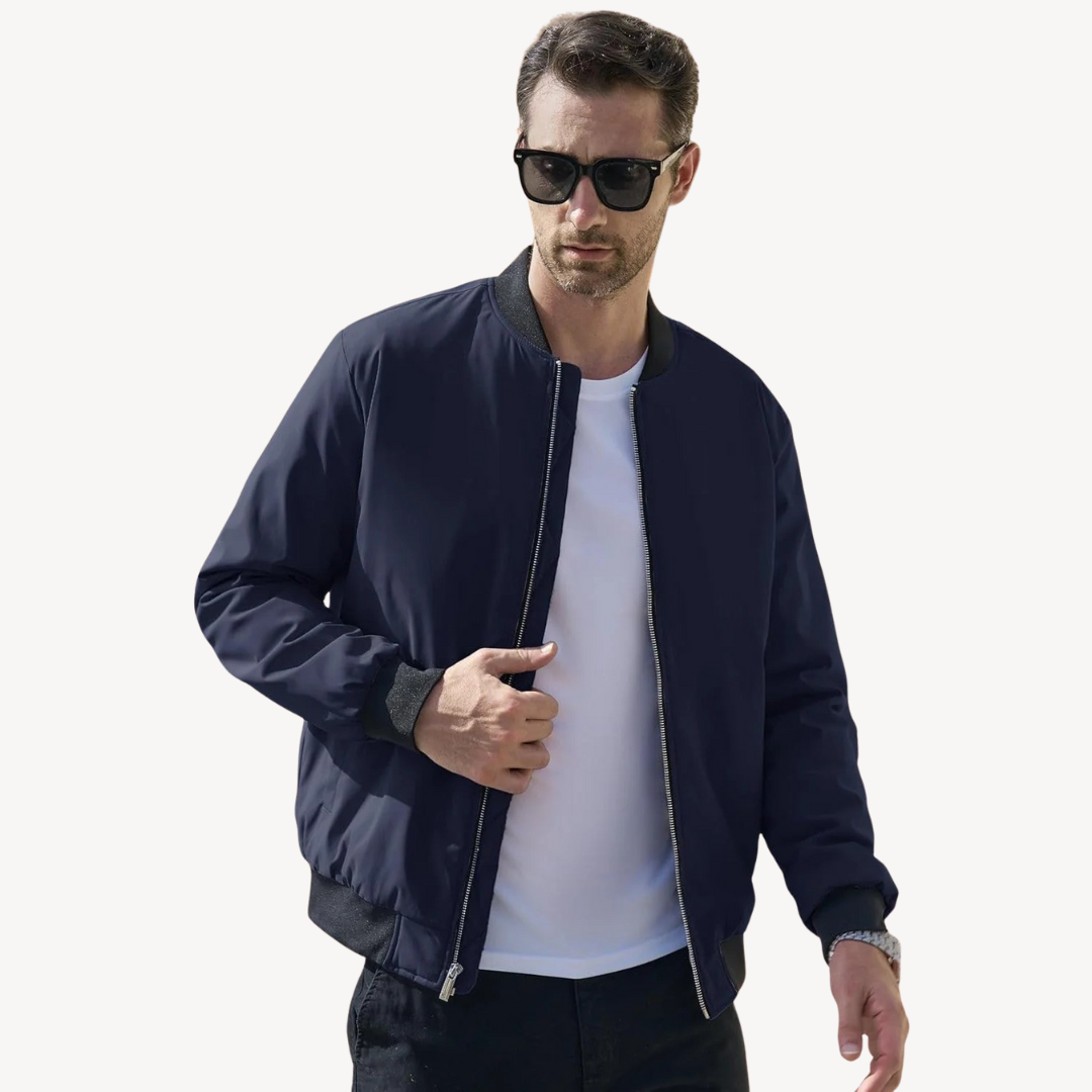 Herren-Bomberjacke mit Steppfutter | Loravelle 1