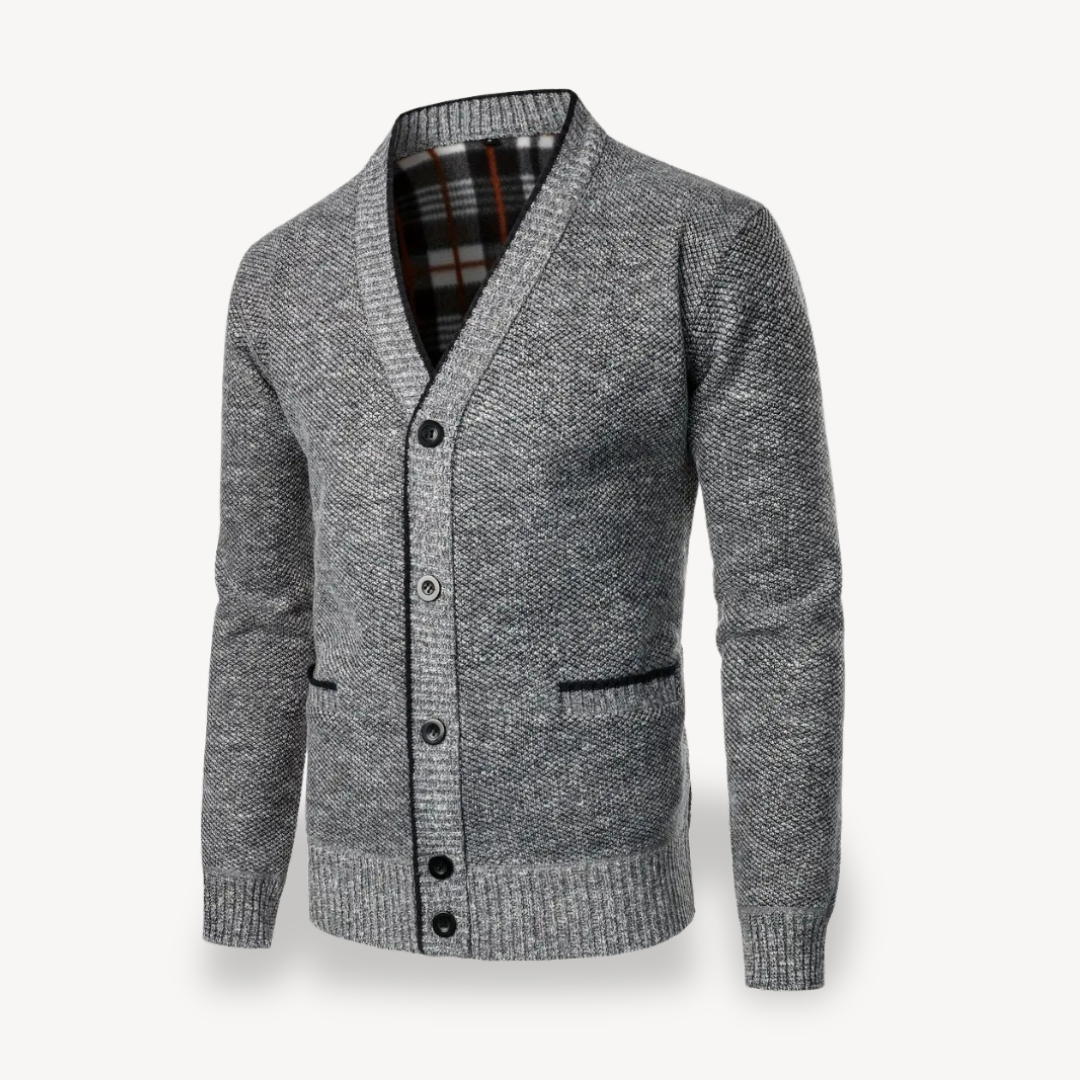 Herren-Cardigan mit Knopfleiste 4