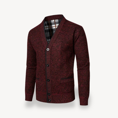 Herren-Cardigan mit Knopfleiste 7