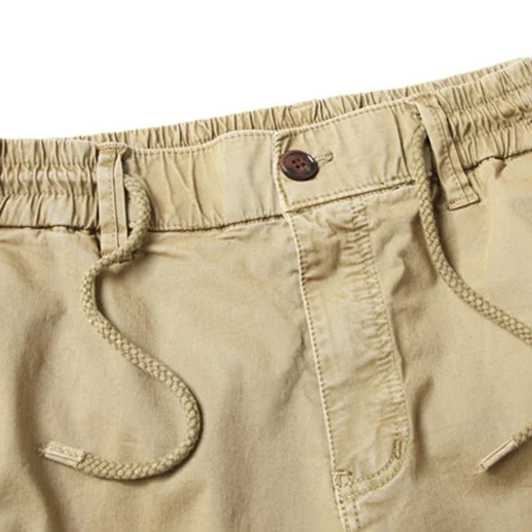 Herren-Cargohosen | Kordelzug | Taschen | Cargohosen | Herrenhosen-Chaps Herrenmode
