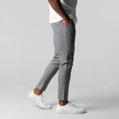 Herren-Chinos | Elastische Taille | Stretch | Skinny-Chinos | Herrenhosen-Chaps Herrenmode
