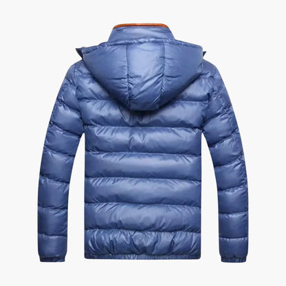 Herren-Daunenjacke mit Glanzeffekt 5