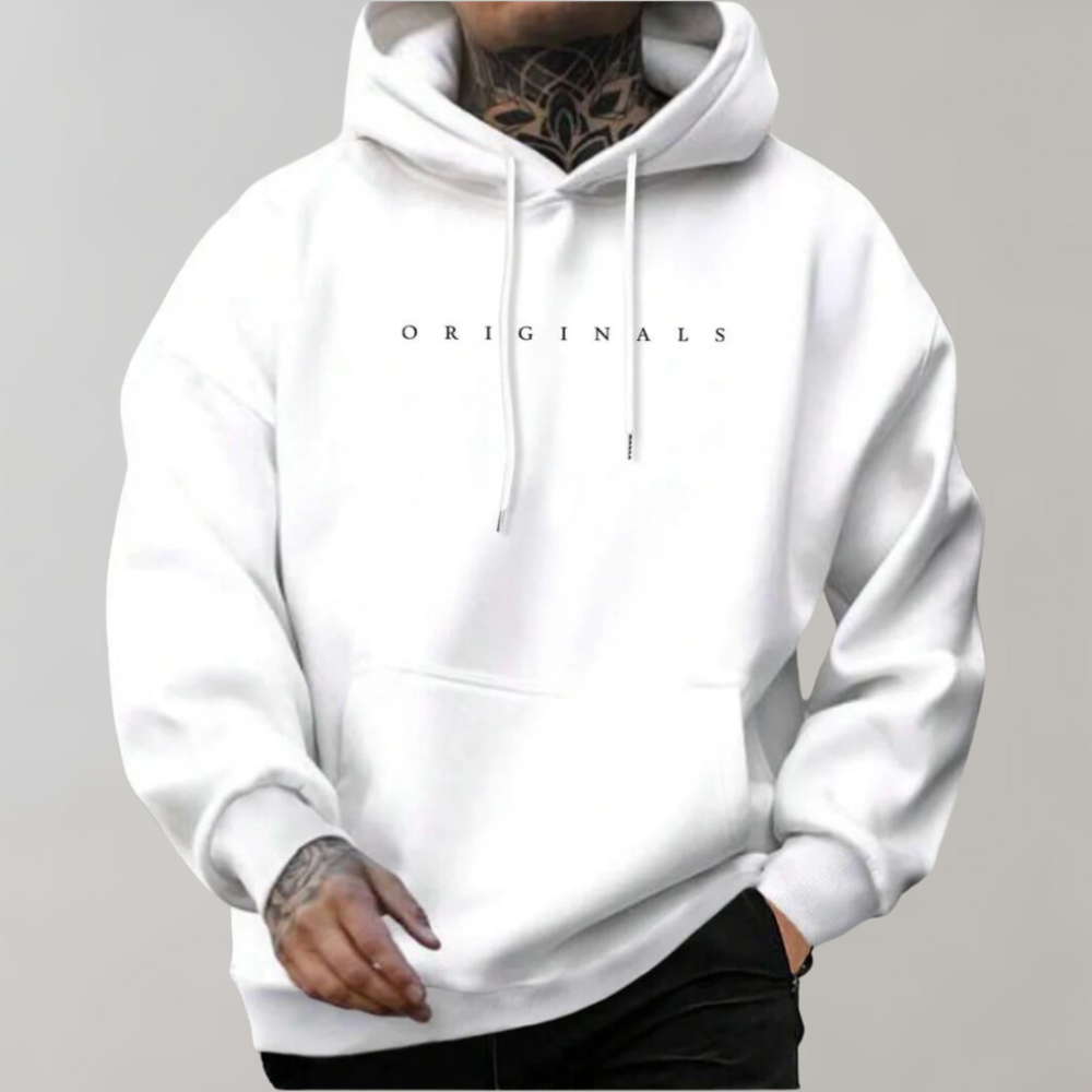 Herren Hoodie Bequem Trendig Pullover Hoodie Kängurutasche - BerlinGlamour