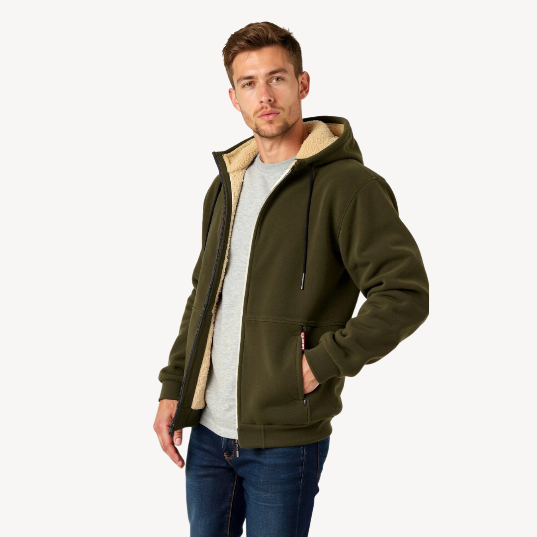 Herren-Hoodie mit Fleecefutter | Loravelle 4