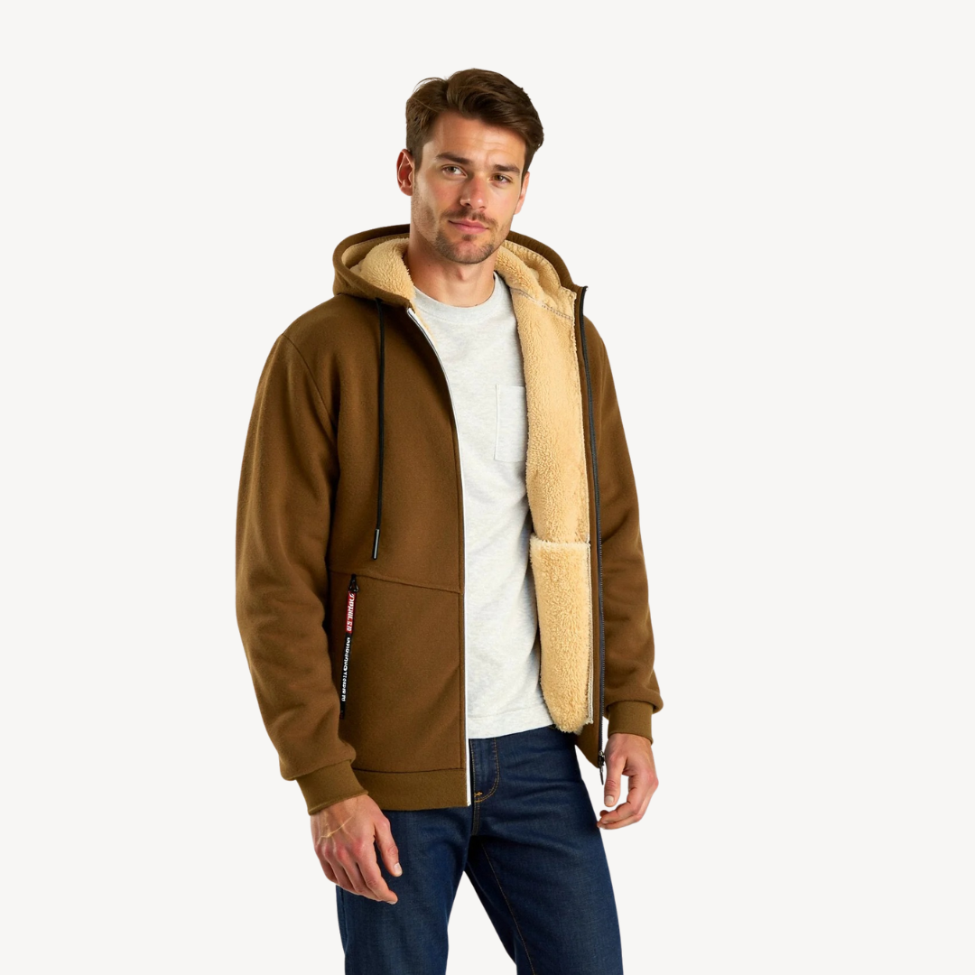 Herren-Hoodie mit Fleecefutter | Loravelle 6
