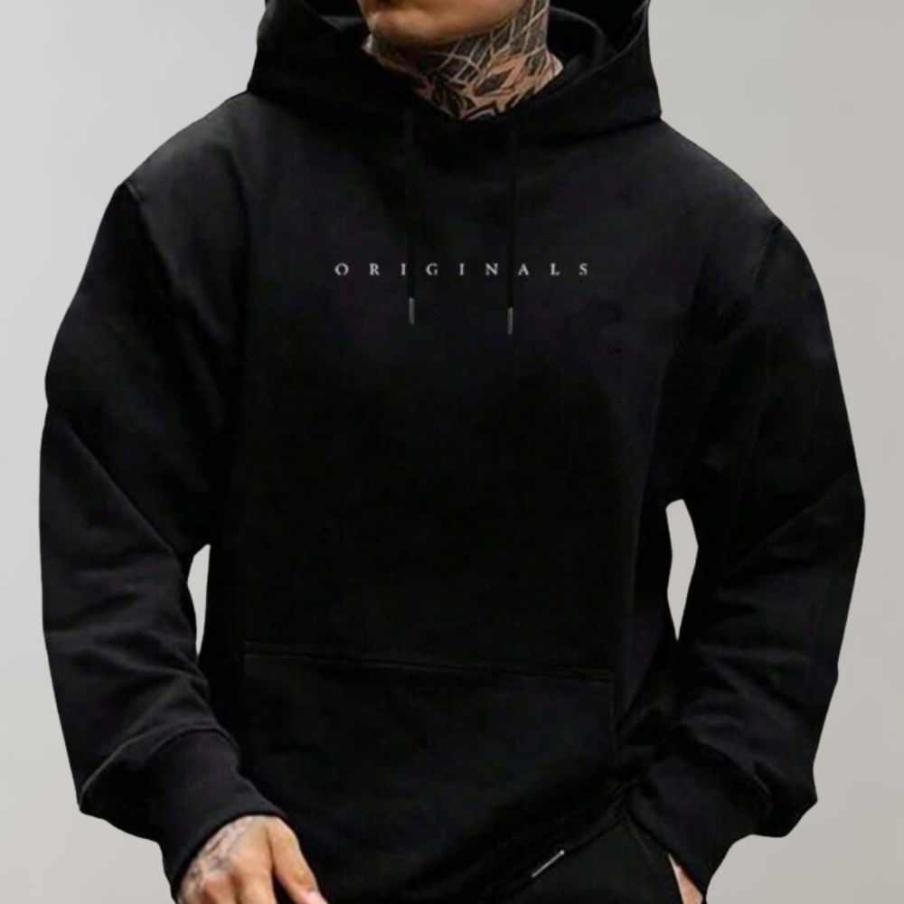 Kapuzenpullover Herren Warm mit Taschen - BerlinGlamour
