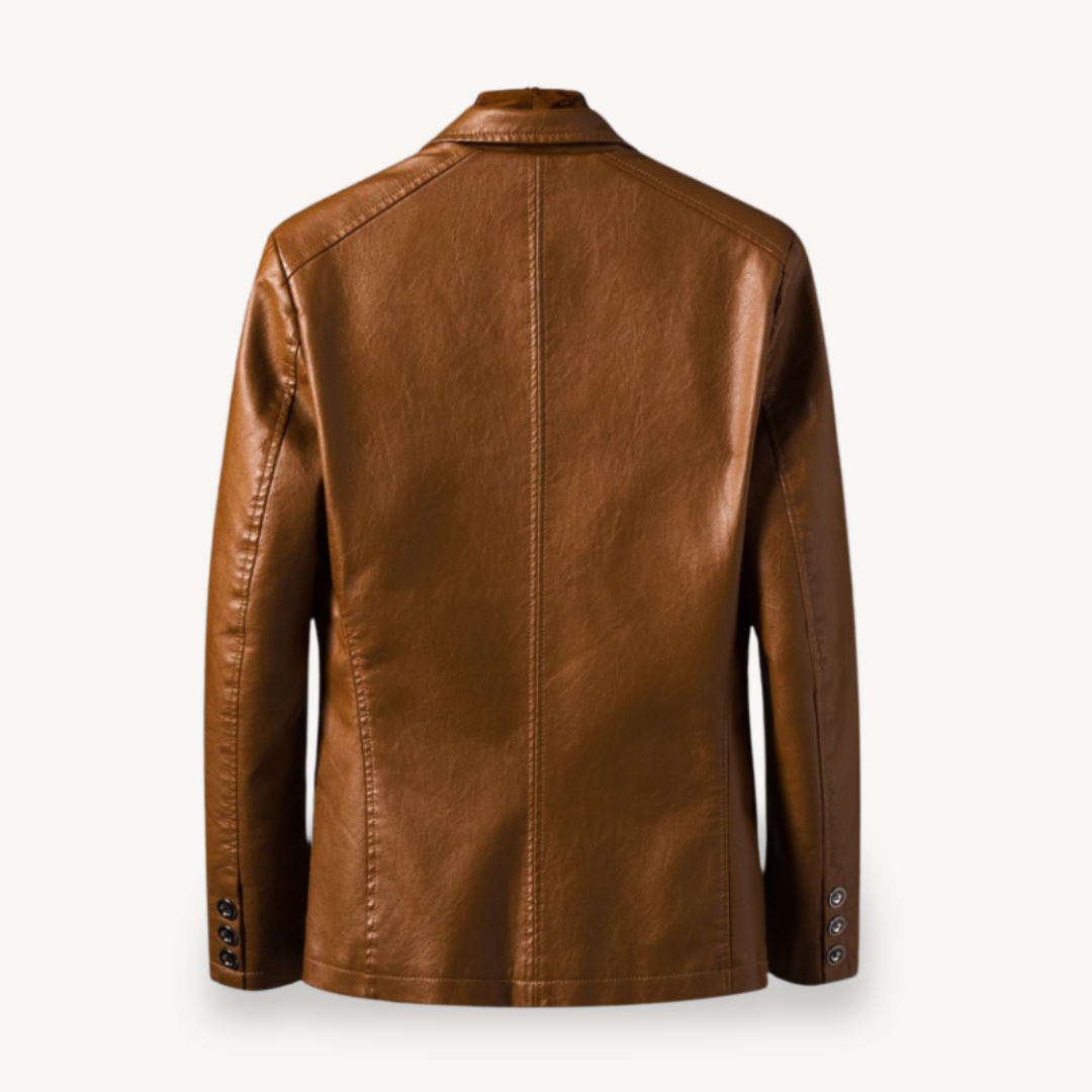Herren-Lederblazerjacke | Loravelle 1