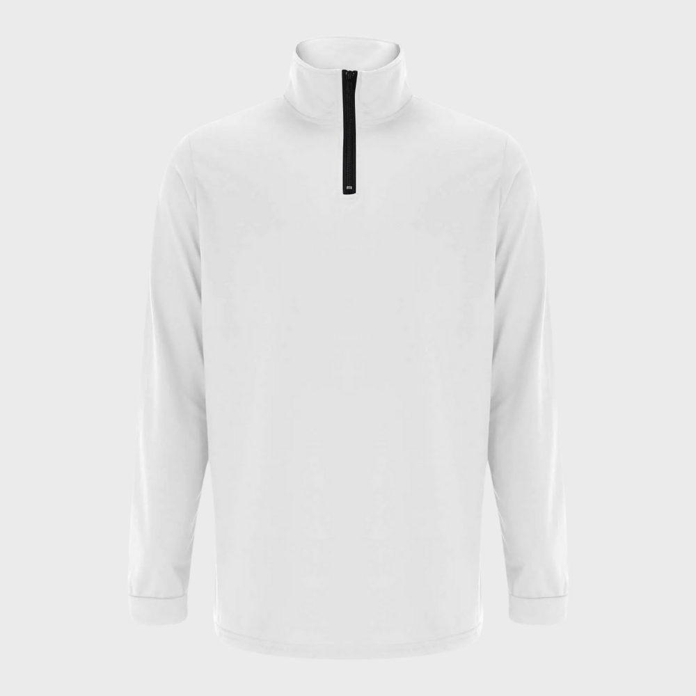 Herren-Pullover mit Viertelreißverschluss | Langarm | Pullover | Sweatshirt mit halbem Reißverschluss | Herren-Pullover mit Viertelreißverschluss-Chaps Herrenmode