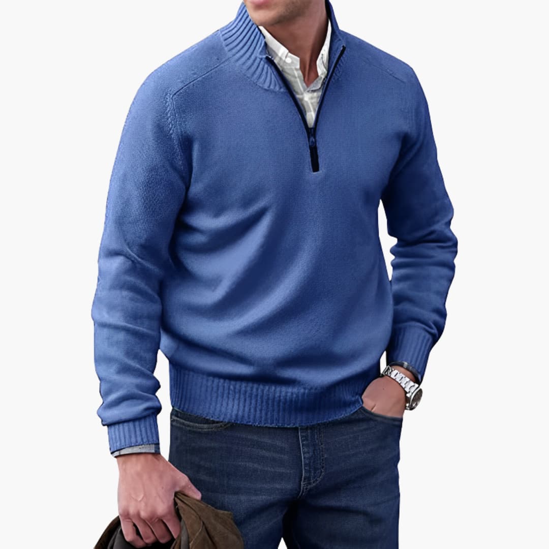 Herren-Pullover mit Reißverschluss 2