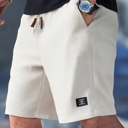 Herren-Shorts – Lässige Shorts mit Kordelzug und Taschen-Chaps Herrenmode