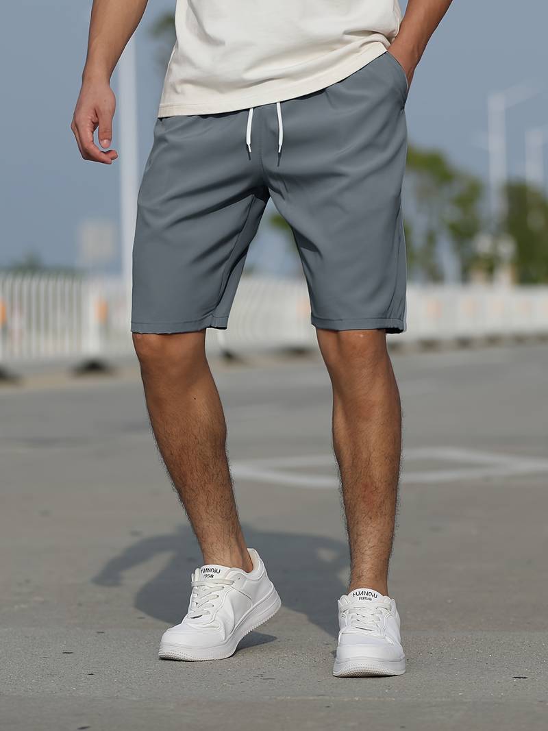 Herren-Shorts Bequem Sommer Kurz mit Kordelzug - BerlinGlamour