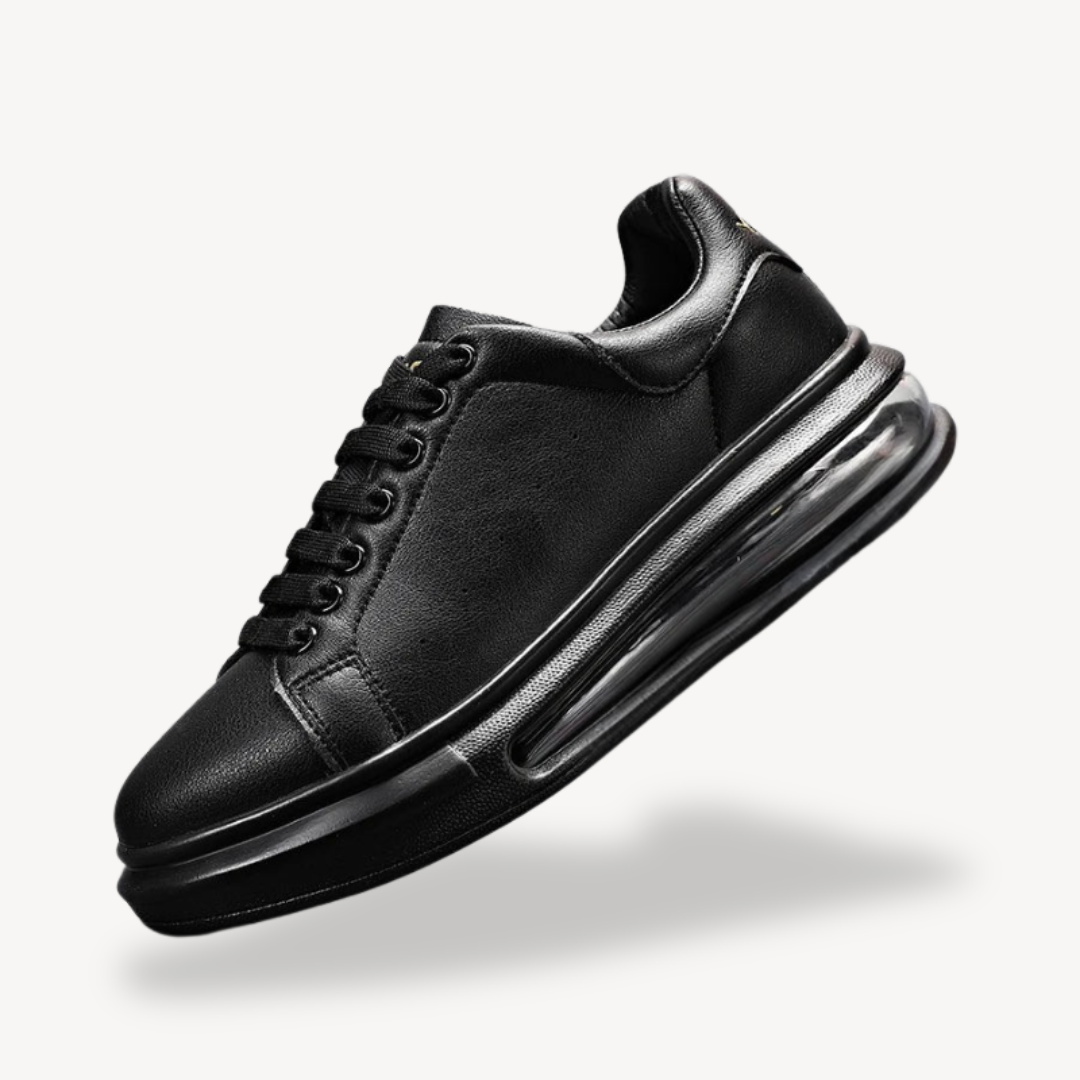 Herren-Sneakers mit Luftpolster aus Leder | Loravelle 0